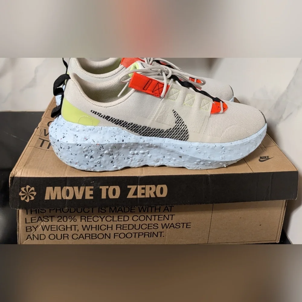 Nike Crater Impact Light Bone Men's Sneakers Size 13 Like New/Box MSRP $100 - Picture 6 of 11